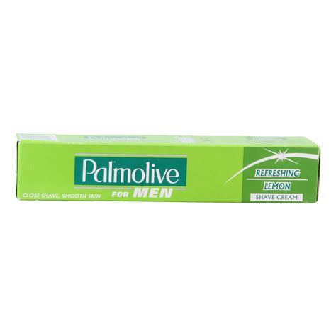 palmolive lemon shaving cream.